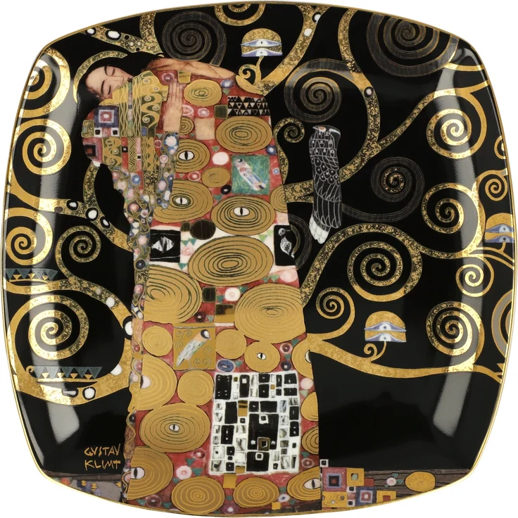 Goebel Artis Orbis Gustav Klimt Die Erfüllung - Dessertteller 66884891 – Bild 2