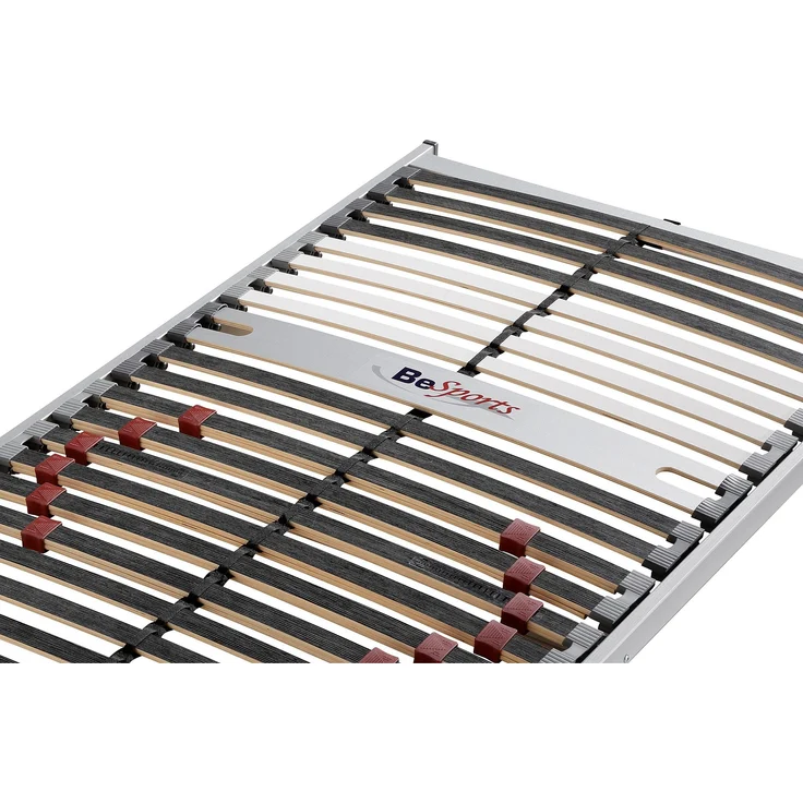 Lattenrost BeSports Duo Powerflex KF, 28 Leisten, Kopf- und Fußteil manuell verstellbar, 90x190 cm – Bild 2