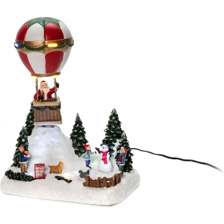Konstsmide LED Heissluftballon mit Musik 20 x 13 x 24 cm – Bild 3