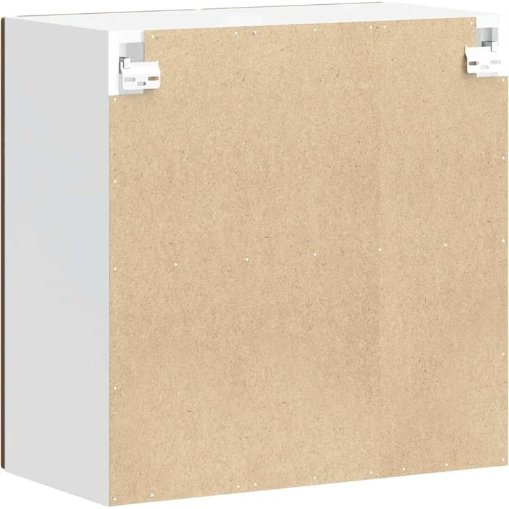 vidaXL Küchen-Hängeschrank mit Glastür Kalmar Räuchereiche Holzwerkstoff 853672 – Bild 9