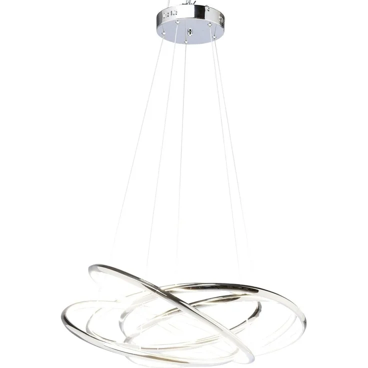 KARE Design Hängeleuchte Saturn LED Chrome Big 39162 – Bild 4