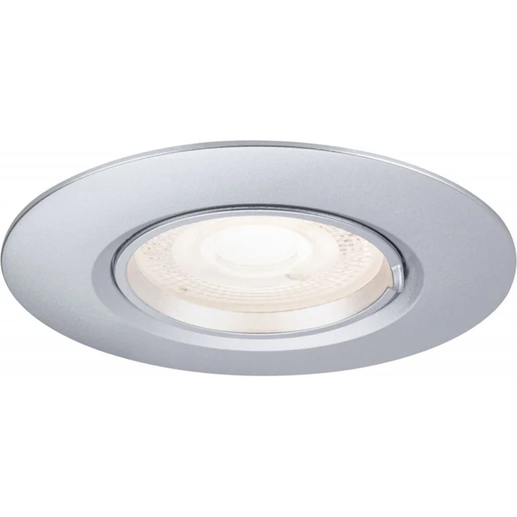Paulmann 92119 Einbauleuchte rund 90mm 10er-Set Chrom starr – Bild 2