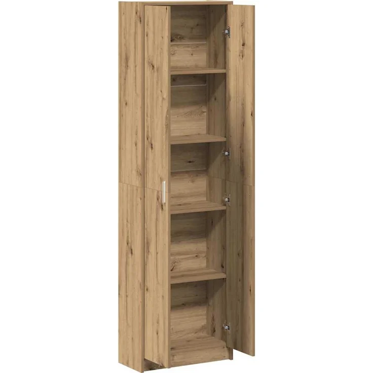 vidaXL Kleiderschrank Artisan-Eiche 55 x 25 x 189 cm 3334016 – Bild 5