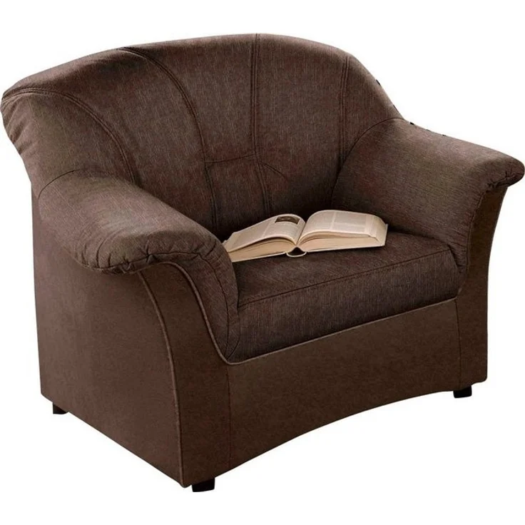 DOMO collection Sessel Flores, wahlweise mit Federkern (nicht bei Microfaser PRIMABELLE®-Struktur) – Bild 4