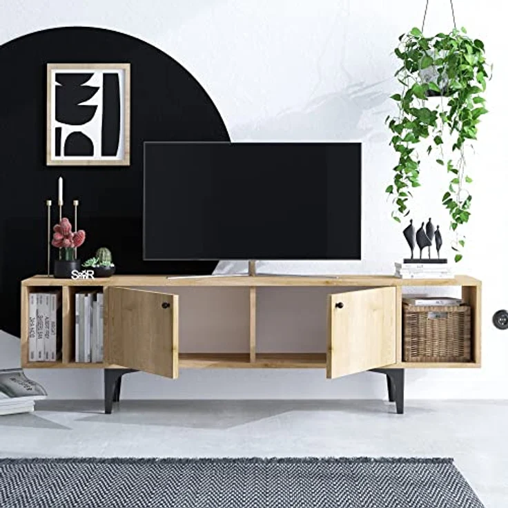 WELL HOME MOBILIARIO & DECORACIÓN TV-Schrank, 150 x 47 x 40 cm – Bild 3