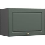 Hängeschrank Fame-Line Grün-Gold Landhaus 60 cm Flach Vicco