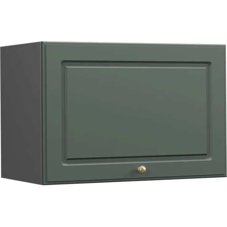 Hängeschrank Fame-Line Grün-Gold Landhaus 60 cm Flach Vicco