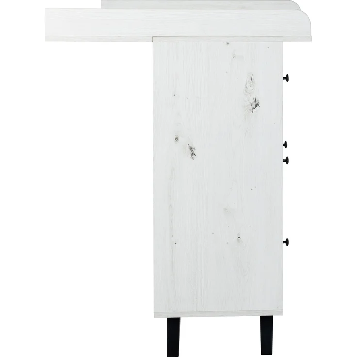 Wickelkommode mit abnehmbarem Wickelaufsatz Lavea, (B/H/T): 88/100/75 cm, White Oak, Arthur Berndt – Bild 8