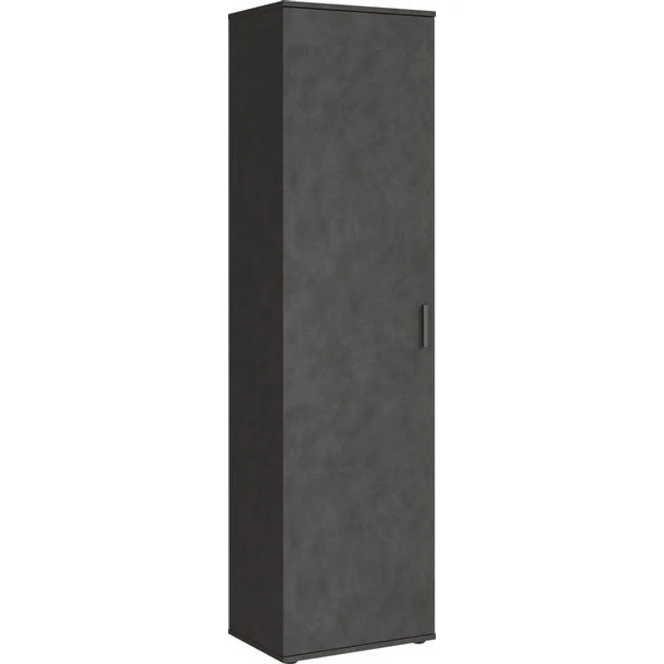 FMD Mehrzweckschrank Inca 1 Garderobenschrank, Aktenschrank, Breite 50 cm, Höhe 184 cm – Bild 4