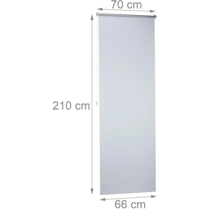 Thermo Verdunklungsrollo weiß – Bild 4