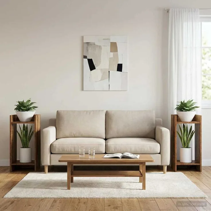 vidaXL Pflanzenständer 2 stk. Altholz 30 x 30 x 60 cm Holzwerkstoff 899607