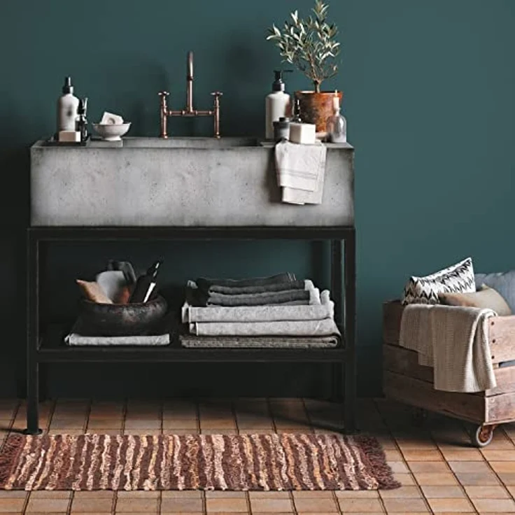 Marrakesch Orient & Mediterran Interior Läufer Fußmatte Läufer Teppiche für den Flur Dakar 60cm, Handarbeit – Bild 4