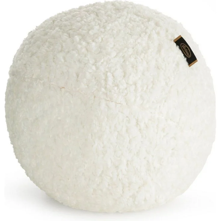 Kissenbezug Bouclee 09 A Rund 24 cm creme Dekokissen – Bild 1