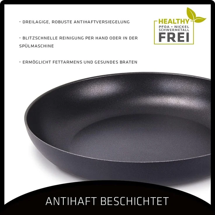 Berndes 'Special+' Bratpfanne mit Antihaftversiegelung, Aluminium schwarz, Ø 24 cm – Bild 4