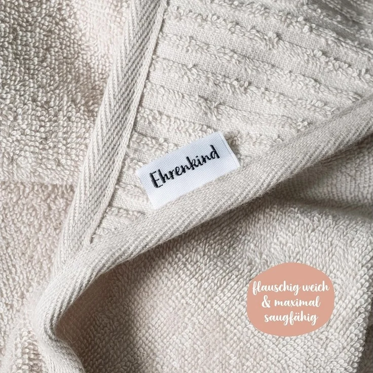 Ehrenkind Kapuzenhandtuch Kapuze aus kuschelig weicher Bio-Baumwolle, Kapuzenhandtuch Baby, (Standard by OEKO-TEX, 100% Bio-Baumwolle), Baby Handtuch Kapuze – Bild 3