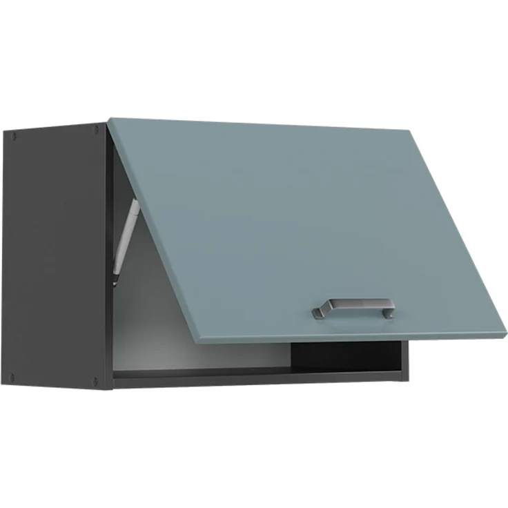 Hängeschrank R-Line Blau-Grau 60 cm Flach Vicco – Bild 4