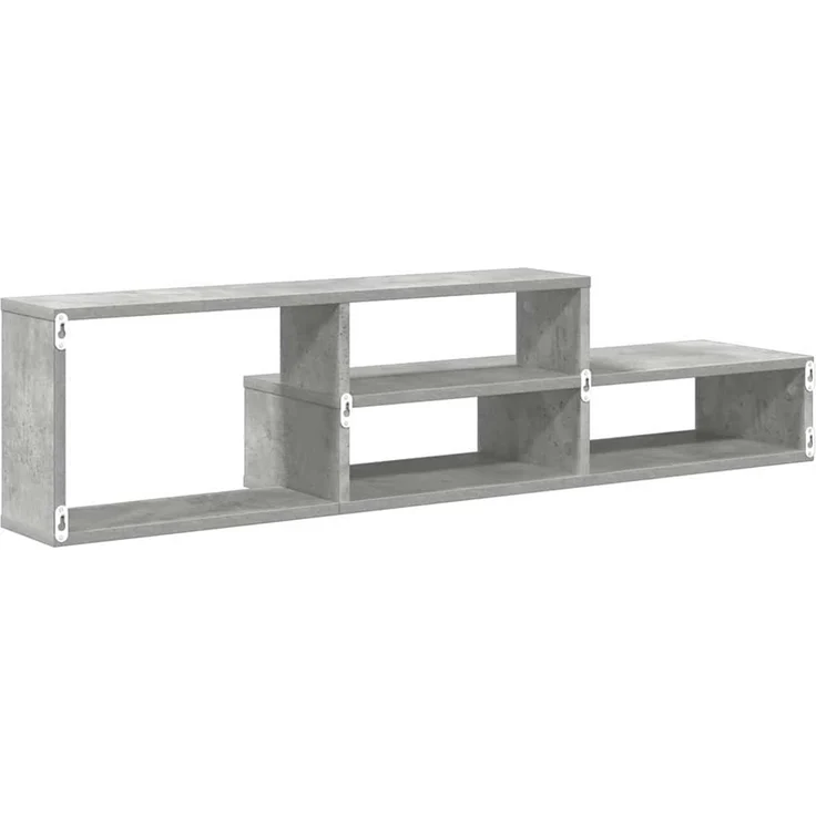 Wand-TV Stand, TV-Regal 120x25x28,5cm Holzwerkstoff – Bild 7