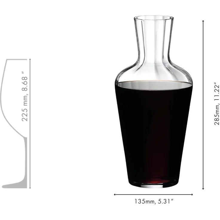 RIEDEL 1419/23 Mosel Magnum Dekanter aus Kristallglas – Bild 6