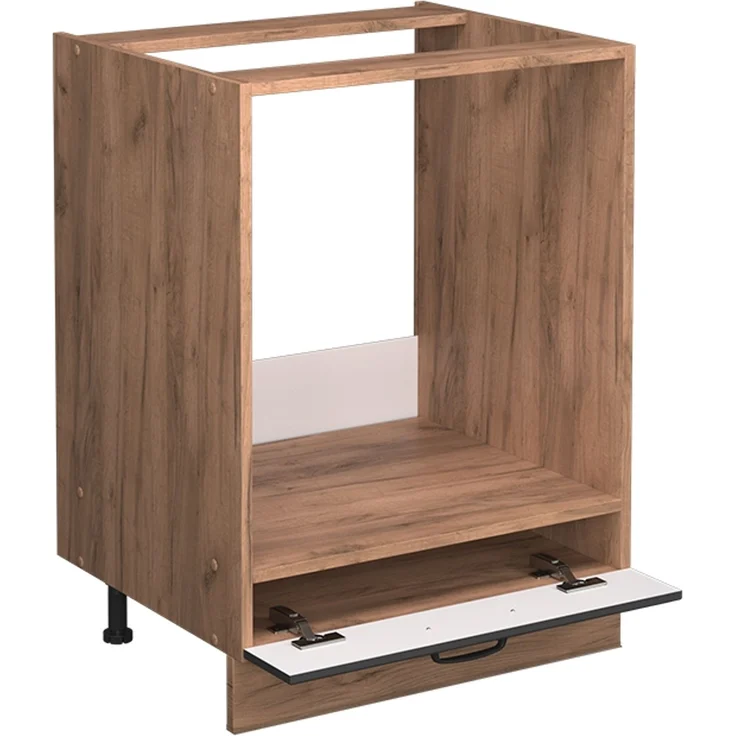 Herdumbauschrank Fame-Line Dunkelgrau 60 cm ohne Arbeitsplatte Vicco – Bild 4
