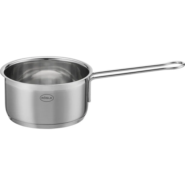 RÖSLE 'Elegance' Butter-/Saucenpfännchen, hochwertige Stielkasserolle für kleine Mengen, Edelstahl 18/10, induktionsgeeignet & spülmaschinengeeignet – Bild 3