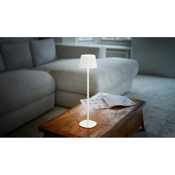 Northpoint LED Tischleuchte LED Akku Tischlampe Flaschenleuchte 3in1 45cm warmweiß – Bild 2