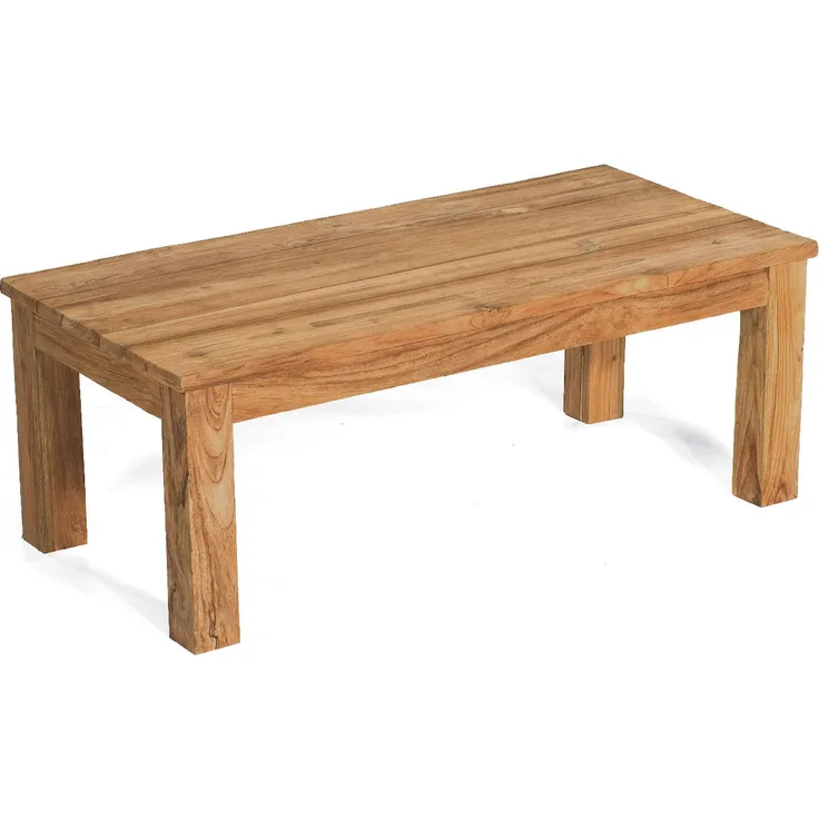 Sonnenpartner Loungetisch Charleston 120x60 cm Teakholz Old Teak Tisch Gartentisch