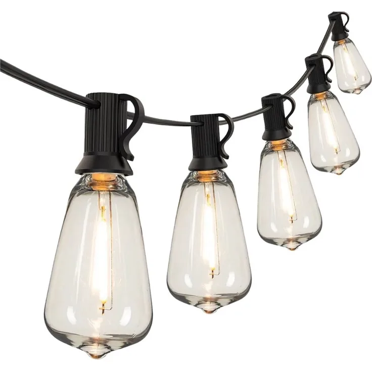 Athlix LED-Lichterkette ST38 LED-Lichterkette für den Außenbereich, dimmbar, wasserdicht, bruchsicher, sicheres Handling