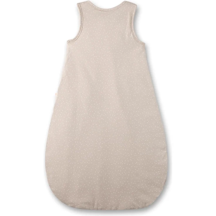 SANETTA Baby-Schlafsack Beige | Praktischer und bequemer Unisex-Schlafsack aus Bio-Baumwolle. Baby-Schlafsack mit Reißverschluss und Regenbogen-Print | Baby Sleeping Bag – Bild 2