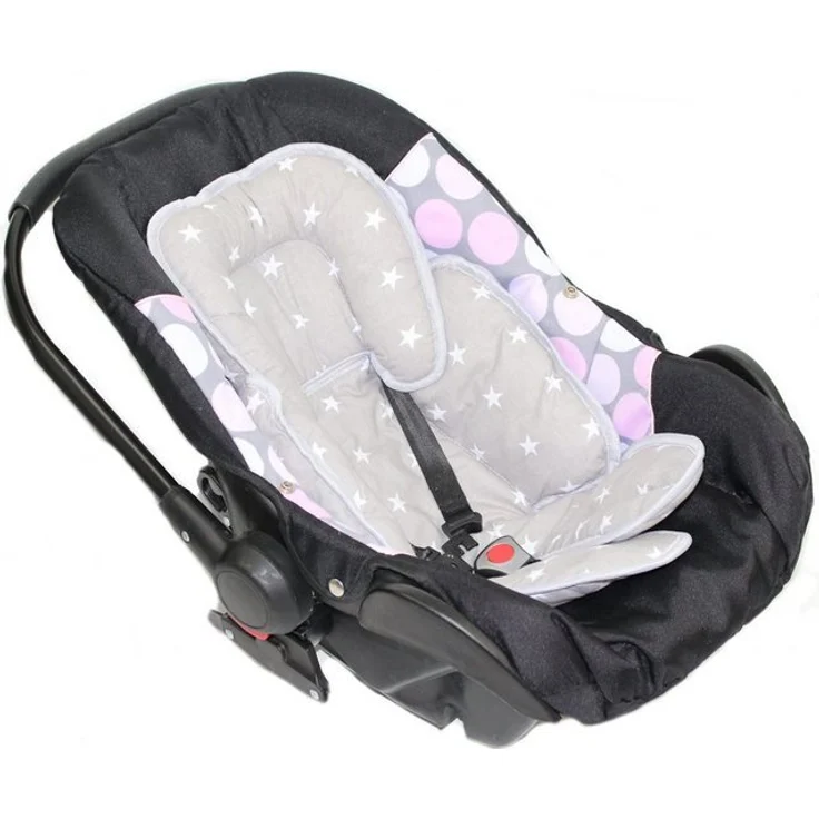 Primawela Sitzverkleinerer Sitzverkleinerer Baumwolle für Auto Kindersitz Baby Schale Einlage – Bild 3