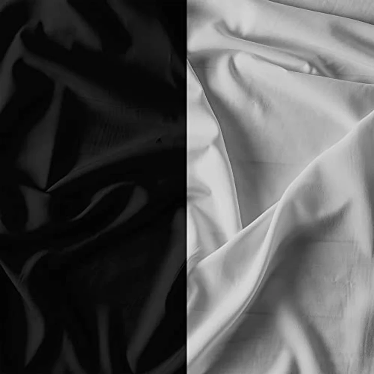 Italian Bed Linen Natural Color Doubleface Bettbezug, 100% Baumwolle, Turteltaube/Rauch, Doppelte – Bild 13