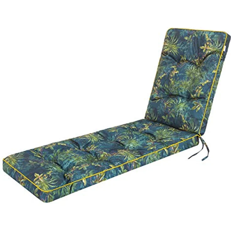 Bjird Liegenauflage, Polyester grüne Wiese, 200 x 55 x 8 cm – Bild 4