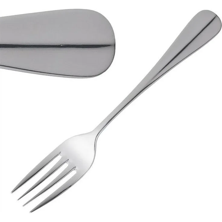 Olympia Baguette Menügabeln, 12 Stück, 21cm, Edelstahl 18/0