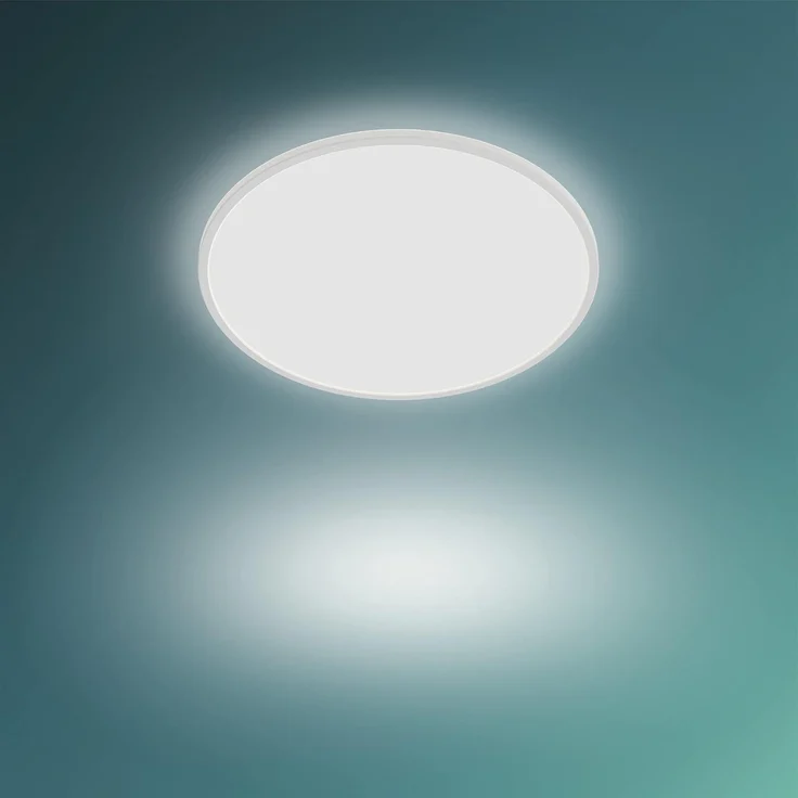 Philips Superslim CL550 Ceiling lamp Ø550 mm LED 36W 2700K SceneSwitch IP20 White – Bild 8