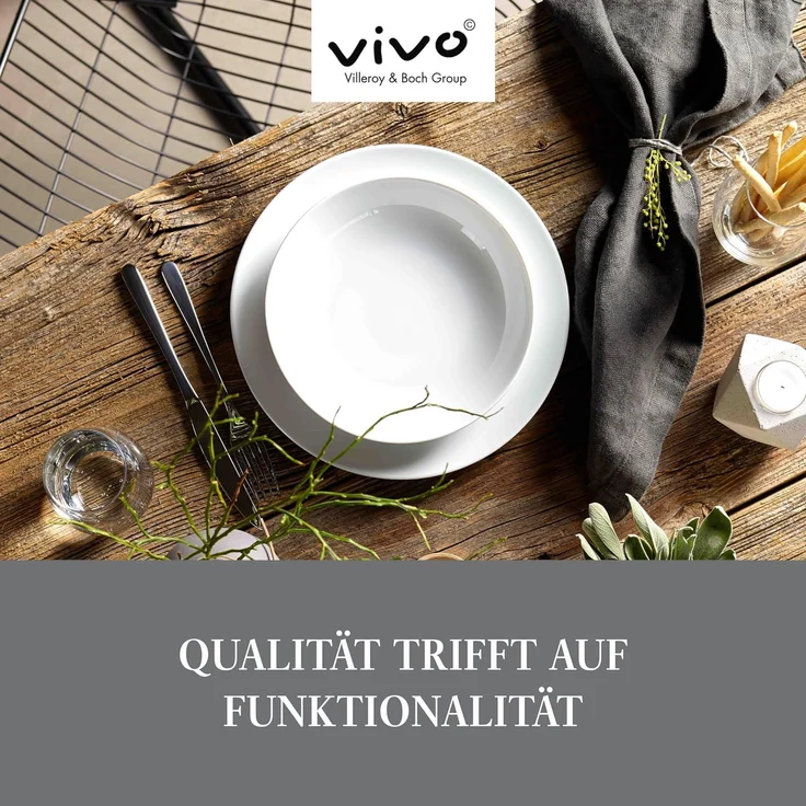 vivo | Villeroy & Boch Group 'New Fresh Basic' Besteck Set, 24-teilig, Edelstahl silber – Bild 6