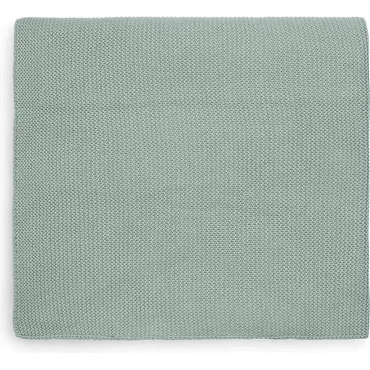 Jollein Basic Knit Babydecke Waldgrün 75x100 cm