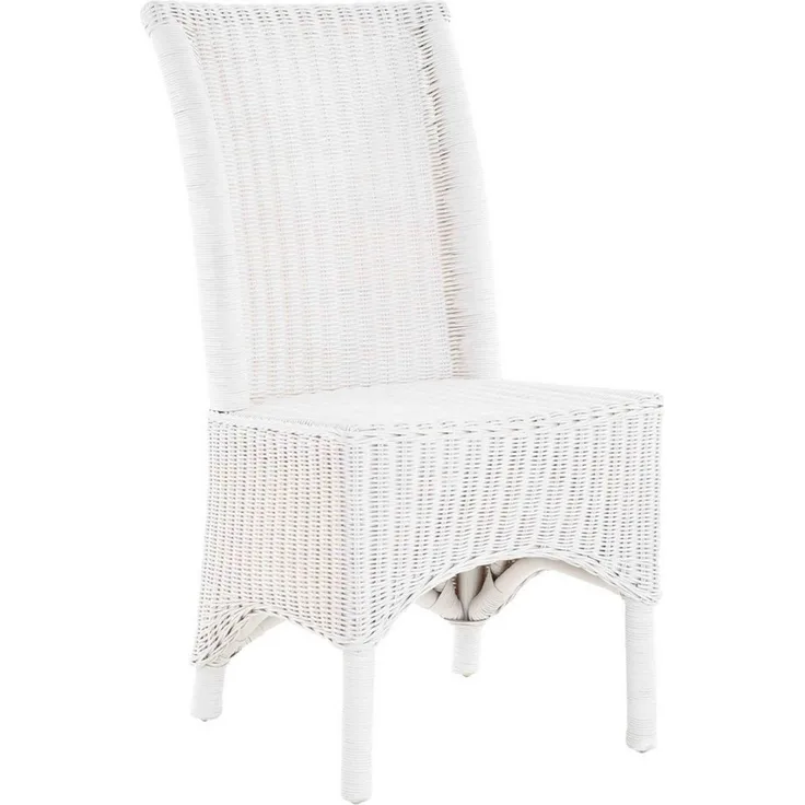 Krines Home Esszimmerstuhl Rattan Esszimmerstuhl hohe Rückenlehne Rattanstuhl Esszimmer Korbstuhl, aus Rattan