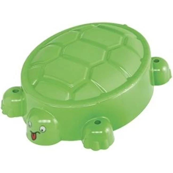 Paradiso Toys 743 – Outdoor – Sandkasten Schildkröte + Deckel,grün – Bild 1