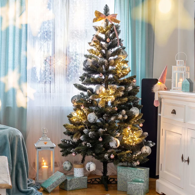 KADAX Künstlicher Weihnachtsbaum Diamond Pine 220 cm Wunderschön – Bild 5