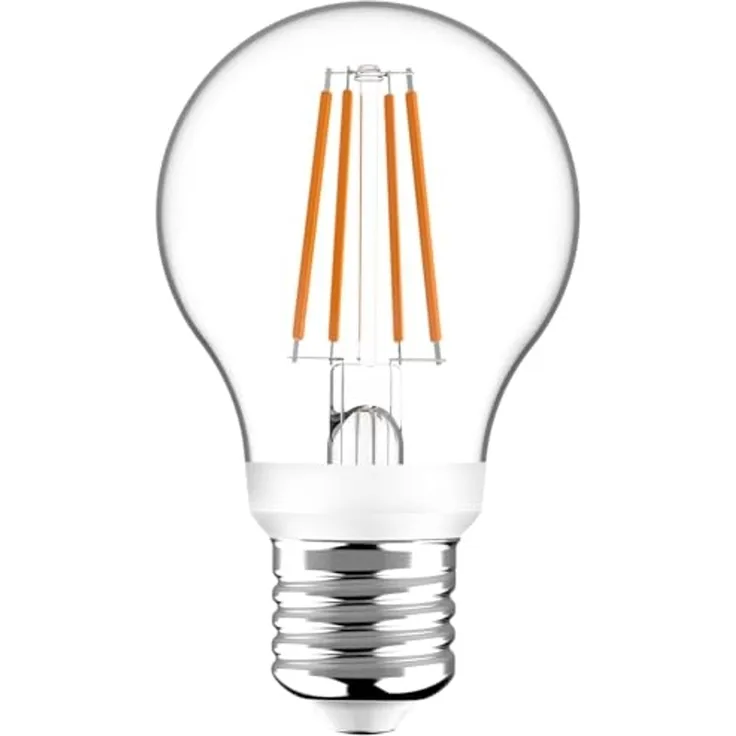 proventa LED-Leuchtmittel LED-Birne, E27, E27 mit HF-Bewegungssensor 7W warmweiß Dämmerungssensor