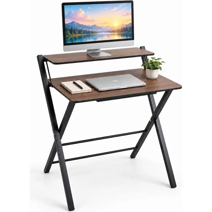 Relaxdays Klappbarer Schreibtisch Monitoraufsatz