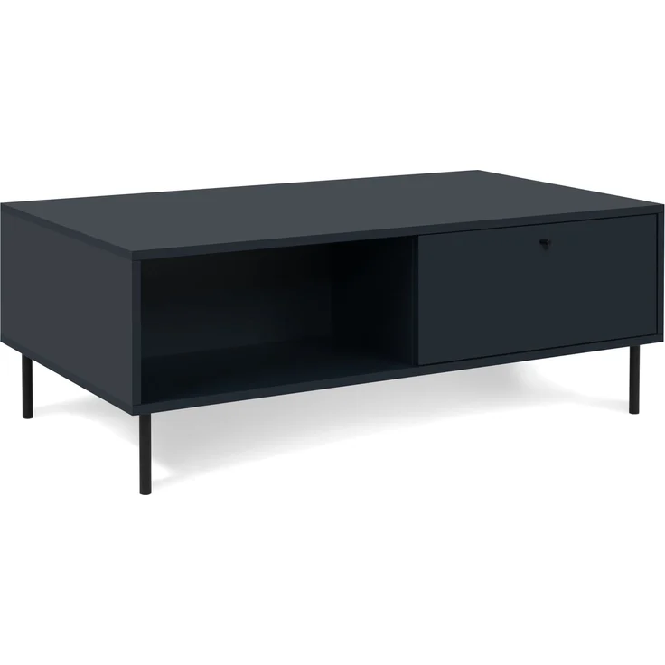 Couchtisch >Caracas< in Navy blau - 110x40x60cm (BxHxT) – Bild 4