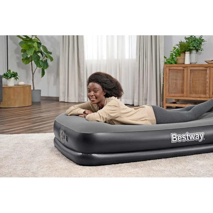 TriTech® Single-Luftbett mit USB-Elektropumpe 191 x 97 x 36 cm – Bild 2