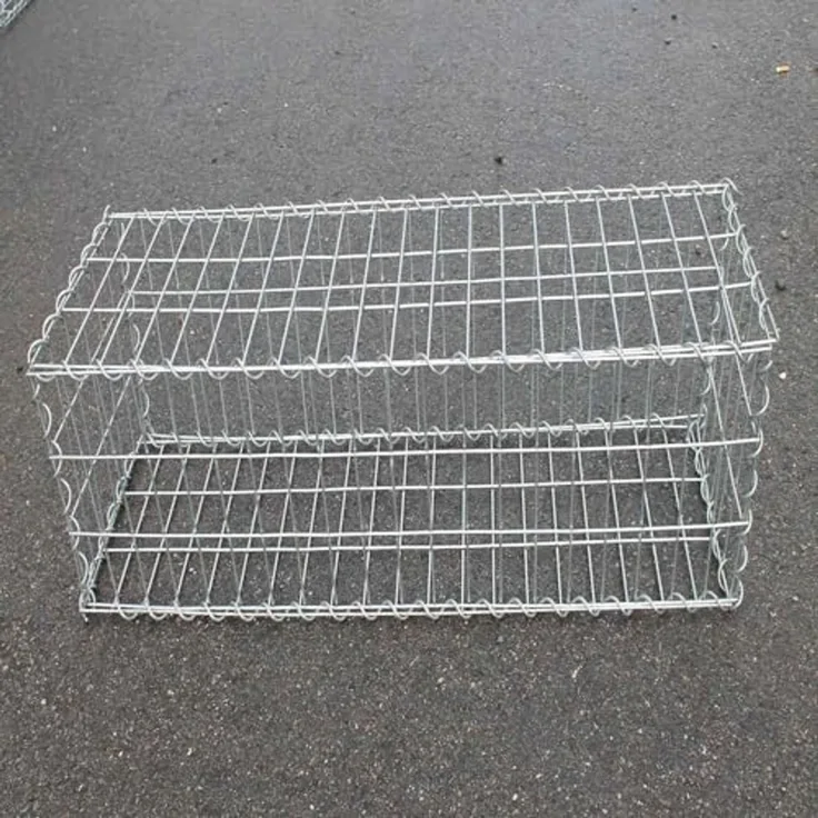 Gabione Mauersteinkorb Metallkorb 100 x 30 x 30 cm Sichtschutz Steinkorb TopMulti