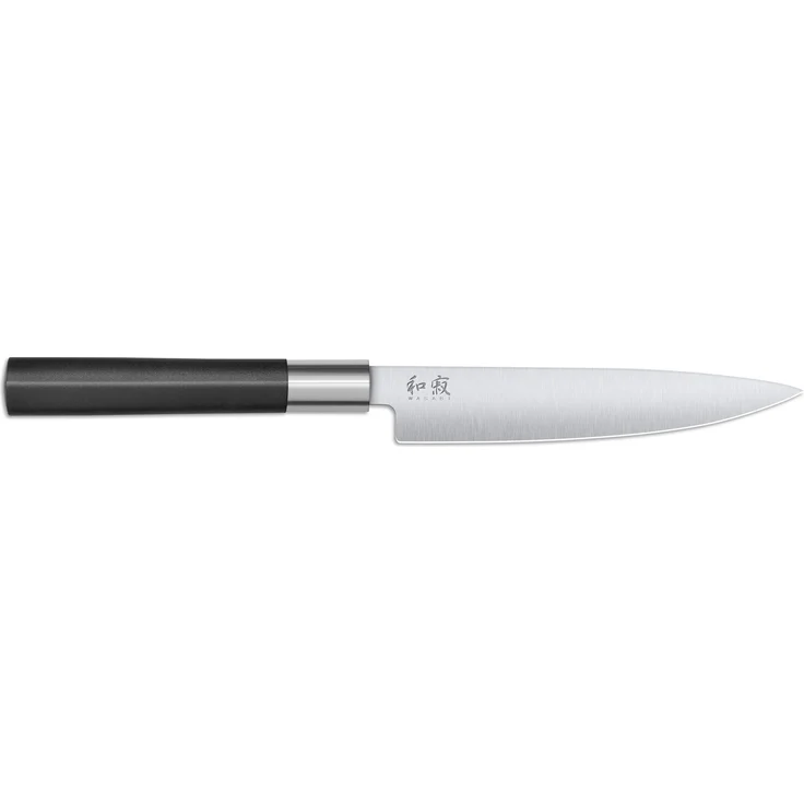Kai Wasabi Black Allzweckmesser, Edelstahl silber, 15 cm – Bild 1