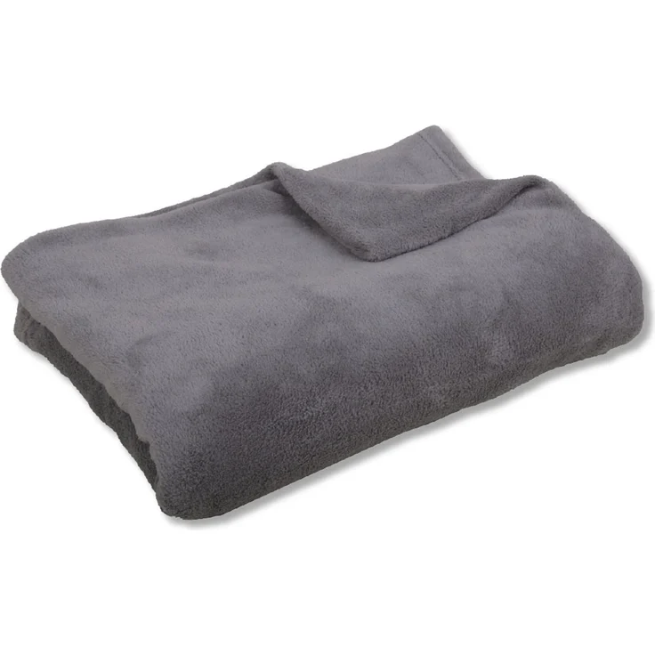 Haustierdecke Katzendecke Kuscheldecke Tierdecke , angenehm und super weich in vielen verschiedenen Farben erhältlich (90x140 cm / steingrau - anthrazit) – Bild 3