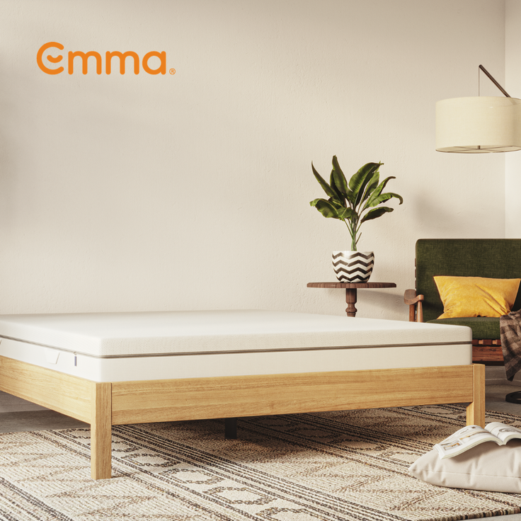 Emma 'One Hart' Viscoschaum-Matratze, 160x200 cm, 85 % Polyester / 15 % Polypropylen, Weiß – Bild 10