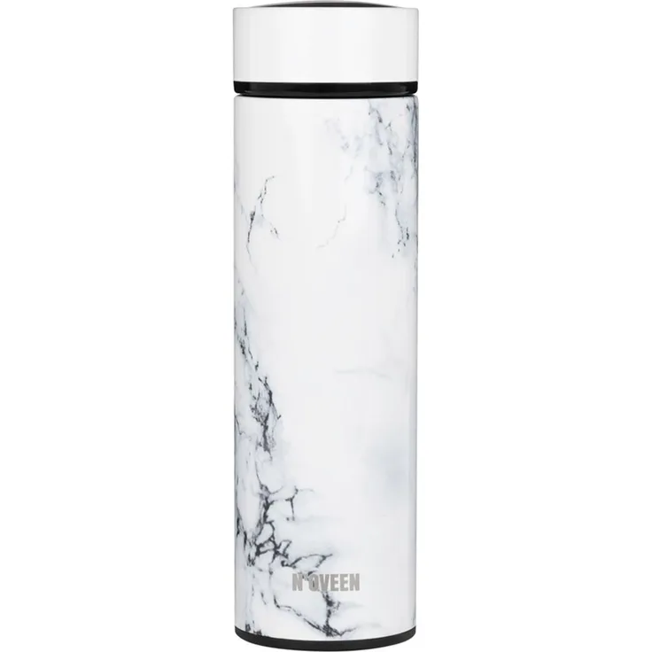 NOVEEN Matte Sport Trinkflasche 450 ml Grau