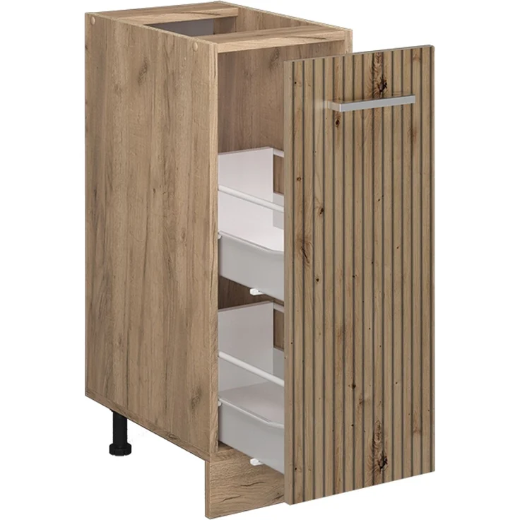 Apothekerschrank R-Line Artisan-Eiche 30 cm , AP Eiche Vicco – Bild 4