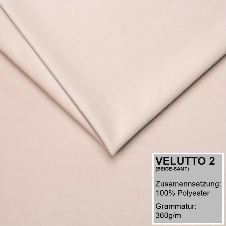 Boxspringbett TOM 120x 200 cm mit Matratze und gepolstertem Kopfteil. Farbe Beige – Bild 1