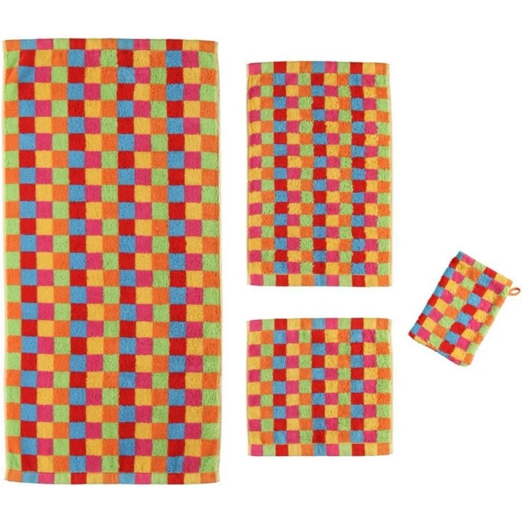Cawö Waschhandschuh, 7017, 16 x 22 cm multicolor